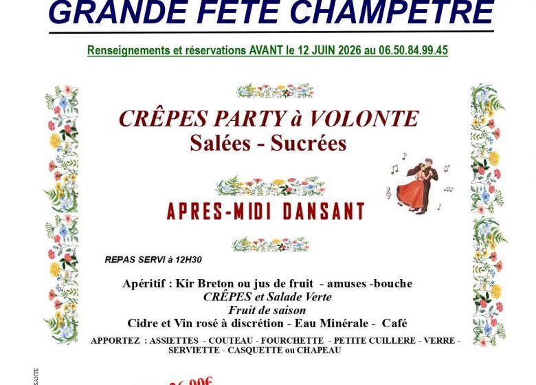 Grande fête champêtre