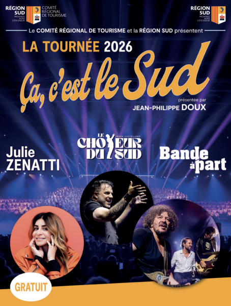 Concert tournée « Ça c&rsquo;est le Sud »