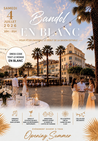 Bandol en blanc – ouverture de saison