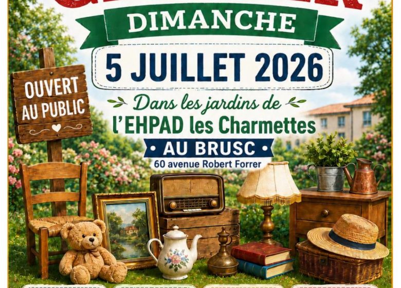 Vide Grenier – EHPAD Les Charmettes