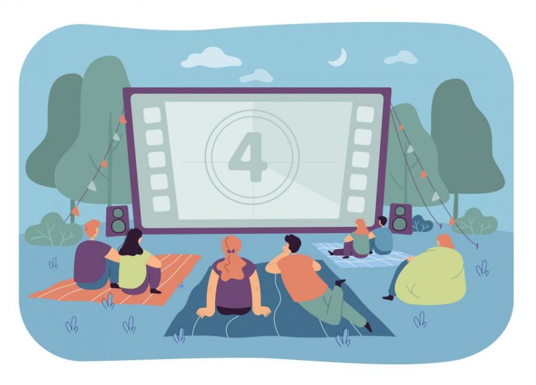 Cinéma en plein air