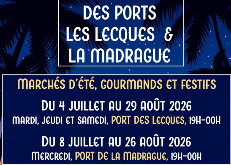 Marché nocturne du Port de la Madrague