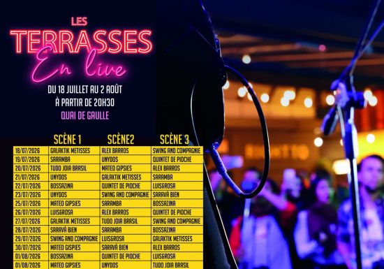 Les Terrasses en Live