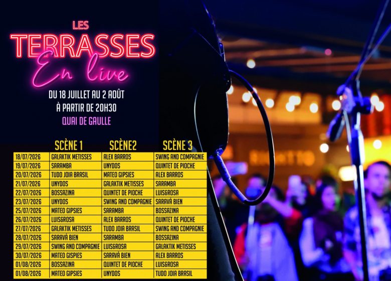 Les Terrasses en Live