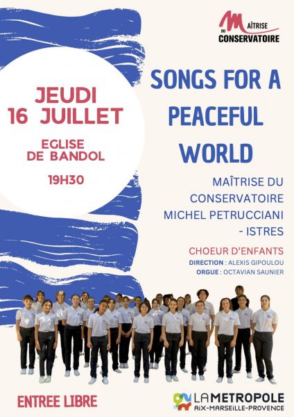Concert Choral Maitrise du Conservatoire Michel Petrucciani