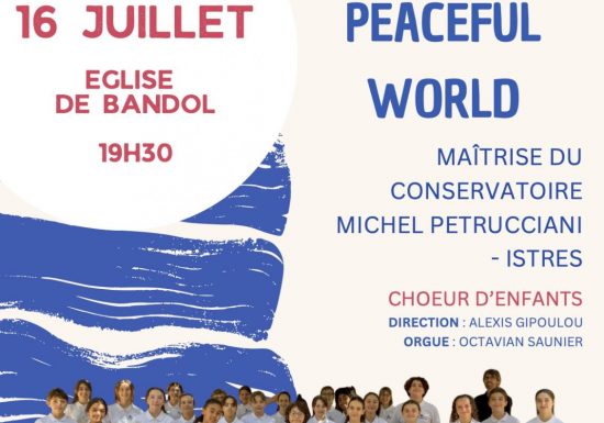 Concert Choral Maitrise du Conservatoire Michel Petrucciani