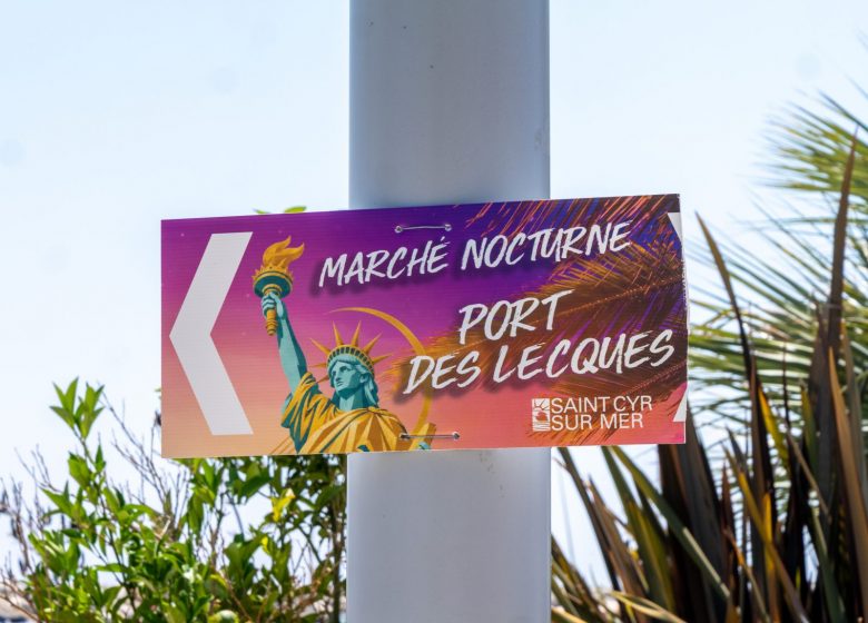 Marché nocturne des Ports des Lecques