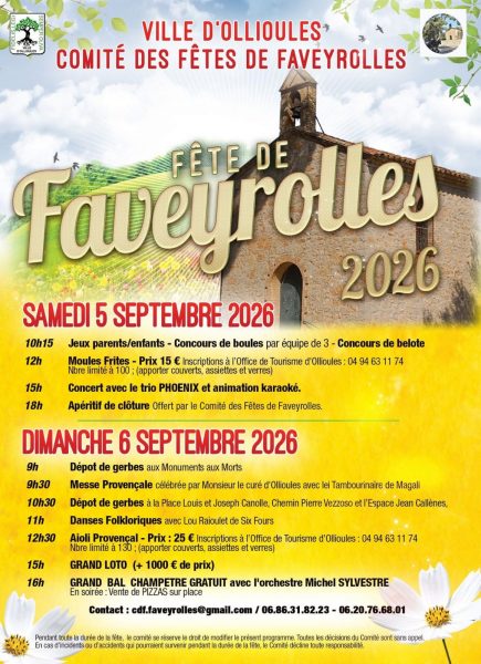 Fête de Faveyrolles : aïoli provençal