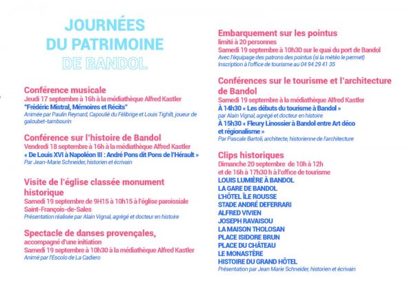 Journées du Patrimoine