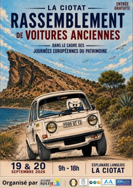 Journées Européennes du Patrimoine – Rassemblement de Voitures Anciennes