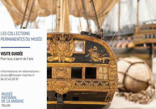 Visite guidée des collections permanentes du Musée de la Marine