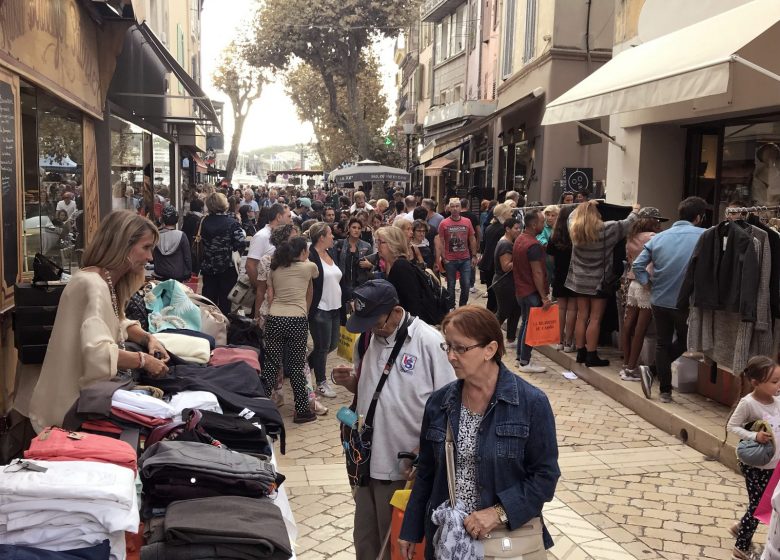 Braderie des commerçants de Cassis