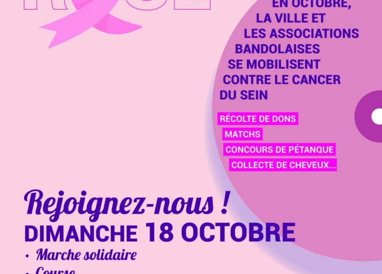 Octobre rose : Bandol se mobilise