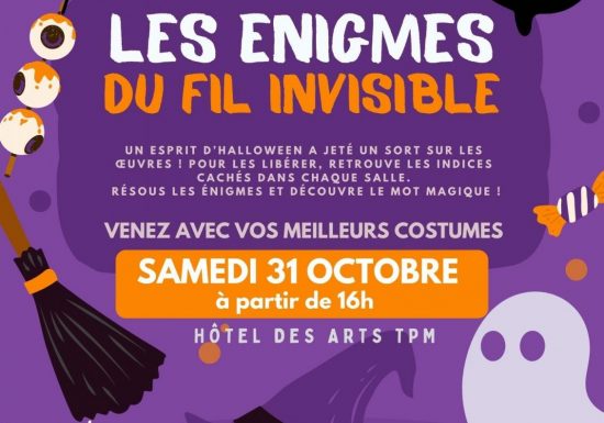 Jeune public – Halloween à l’HDA « Les énigmes du fil invisible »