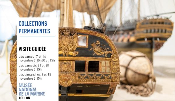 Visite guidée des collections permanentes du Musée de la Marine