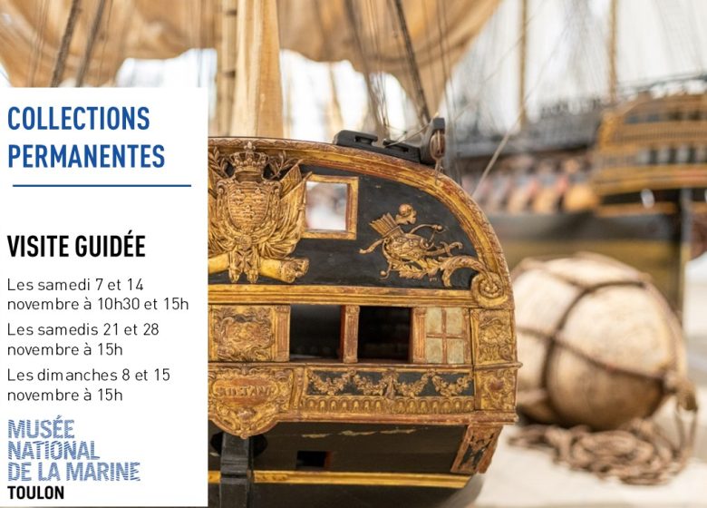 Visite guidée des collections permanentes du Musée de la Marine