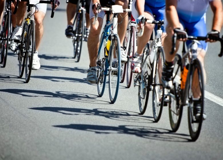 Rassemblement de cyclistes